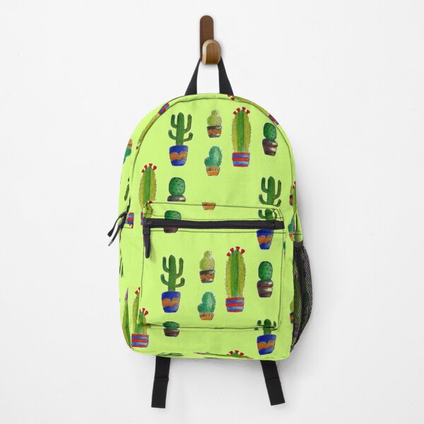 Item preview, 5 pricky cactus in their pots designed and sold by JoAnnFineArt.