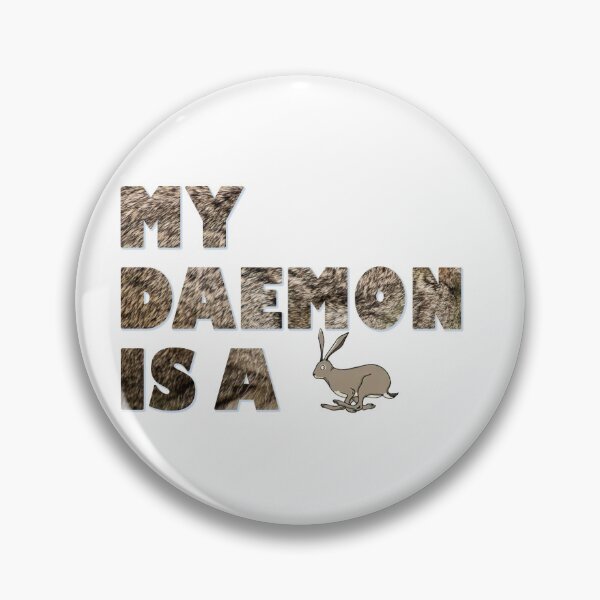 Item preview, MY DAEMON IS A HARE designed and sold by thebowtrucklesh.