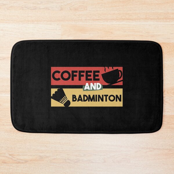 Artikelvorschau, Kaffee und Badminton - Geschenk für Kaffeesüchtigen, Geschenk für Badmintonliebhaber entworfen und verkauft von MrElgo.