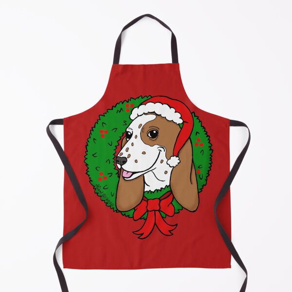 Item preview, Christmas Basset designed and sold by sharkbait83.