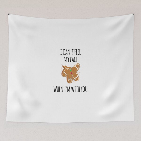 Item preview, I CAN'T FEEL MY FACE WHEN I'M WITH YOU designed and sold by GoldenDov.