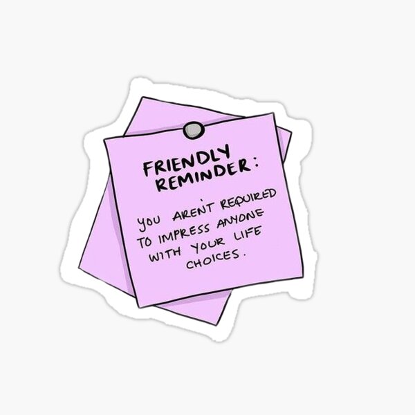 Reminder Friendly Sticker - Reminder Friendly Yinee - Discover & Share GIFs