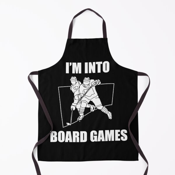 Item preview, Funny Hockey Checking Pun I'm Into Board Games designed and sold by Huhnerdieb Apparel.