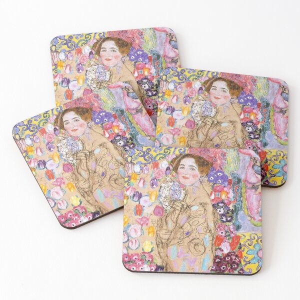 Item preview, Gustav Klimt "Portrait of Maria Munk (unfinished)" designed and sold by Alexandra Dahl.