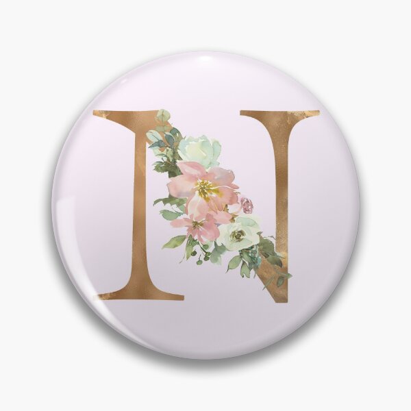 Item preview, Letter N Monogram designed and sold by WisdomInspired.