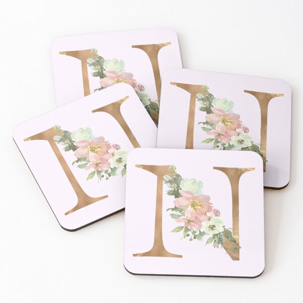 Item preview, Letter N Monogram designed and sold by WisdomInspired.