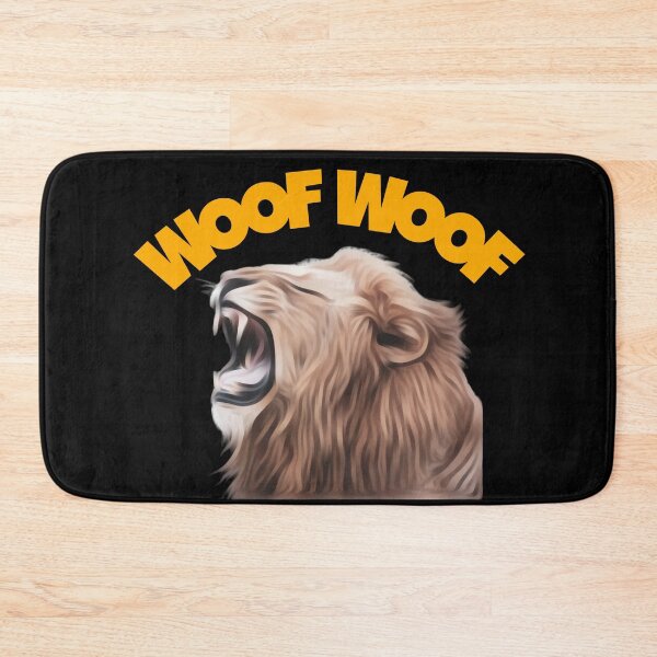 Item preview, Slightly Wrong Funny Lion Dog Woof designed and sold by Gordon Nelson.