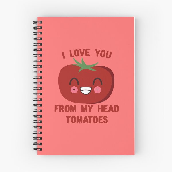 Item preview, I Love you from my head Tomatoes Kawaii Tomato designed and sold by KawaiiPark.