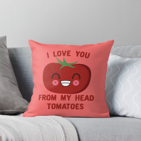 Item preview, I Love you from my head Tomatoes Kawaii Tomato designed and sold by KawaiiPark.