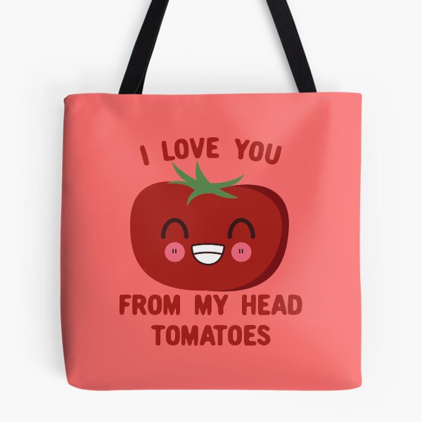 Item preview, I Love you from my head Tomatoes Kawaii Tomato designed and sold by KawaiiPark.