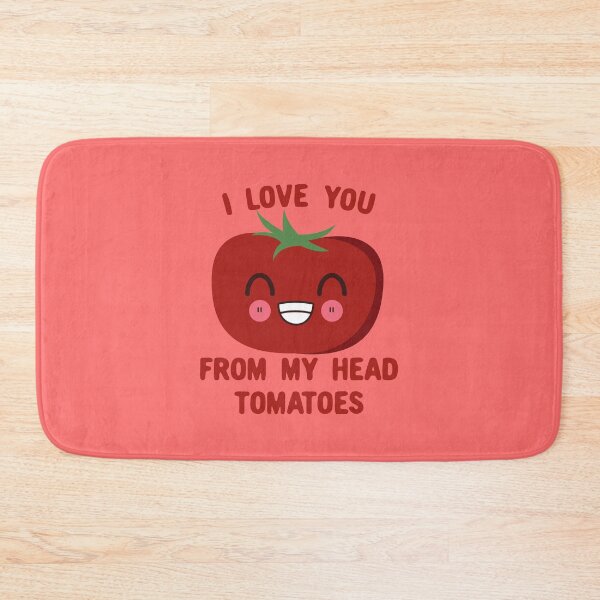 Item preview, I Love you from my head Tomatoes Kawaii Tomato designed and sold by KawaiiPark.