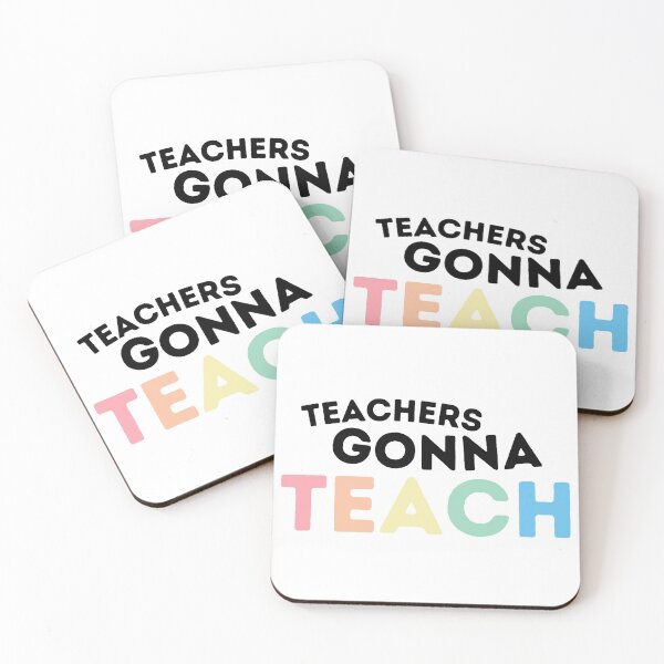 Item preview, Teachers Gonna Teach Pastel designed and sold by LaureMel.