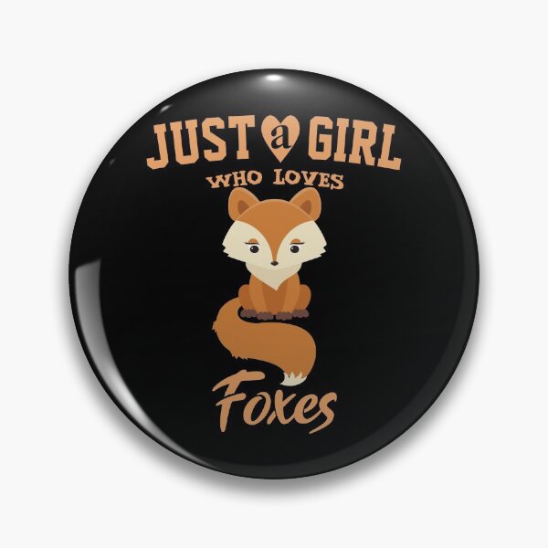 Item preview, Just a girl who loves Foxes, Fox lovers designed and sold by Cute  Pawz.