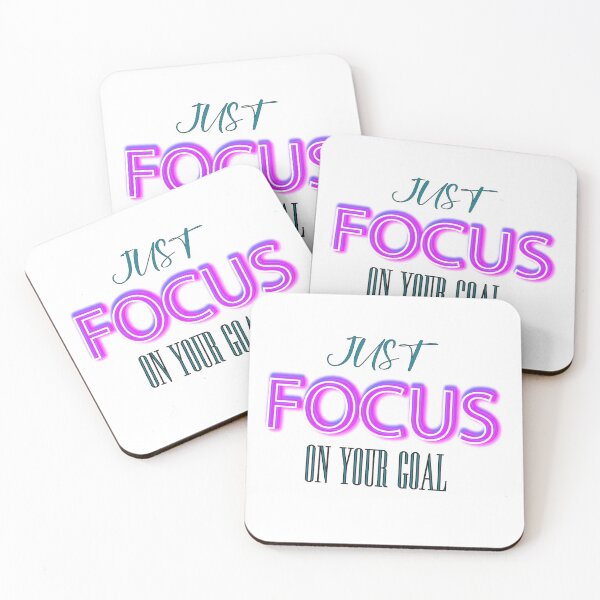 Item preview, JUST FOCUS ON YOUR GOAL designed and sold by Aymanclothings.