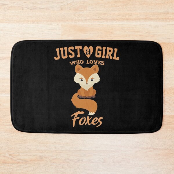 Item preview, Just a girl who loves Foxes, Fox lovers designed and sold by Cute  Pawz.