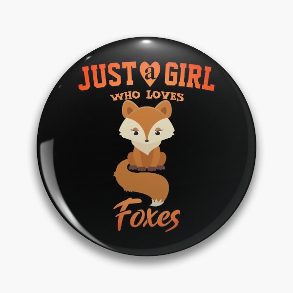 Item preview, Just a girl who loves Foxes, Fox lovers designed and sold by Cute  Pawz.
