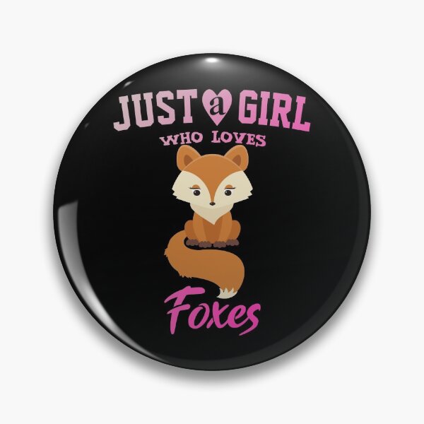 Item preview, Just a girl who loves Foxes, Fox lovers designed and sold by Cute  Pawz.