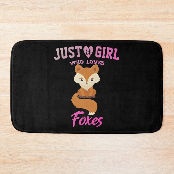 Item preview, Just a girl who loves Foxes, Fox lovers designed and sold by Cute  Pawz.