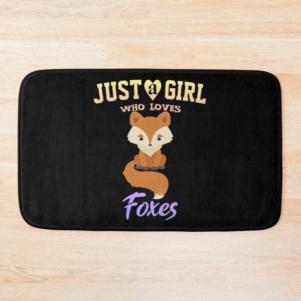 Item preview, Just a girl who loves Foxes, Fox lovers designed and sold by Cute  Pawz.