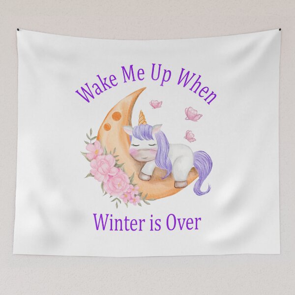 Item preview, Wake Me Up When Winter is Over designed and sold by scrolla.