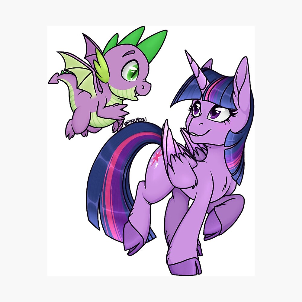 Twilight Sparkle and Spike