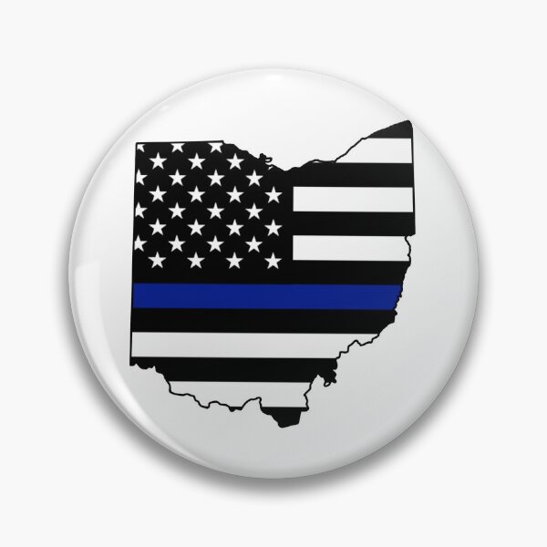 Artikelvorschau, Ohio Blue Line Flagge entworfen und verkauft von condog313.