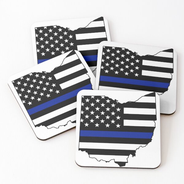 Item preview, Ohio Blue Line Flag designed and sold by condog313.