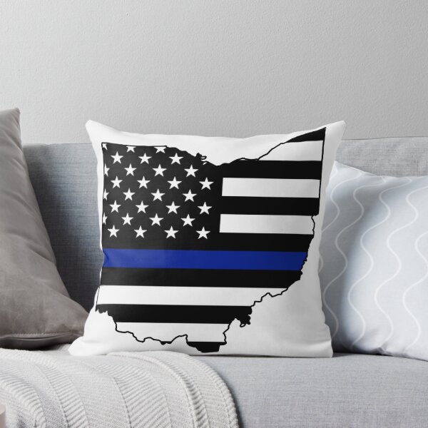 Item preview, Ohio Blue Line Flag designed and sold by condog313.