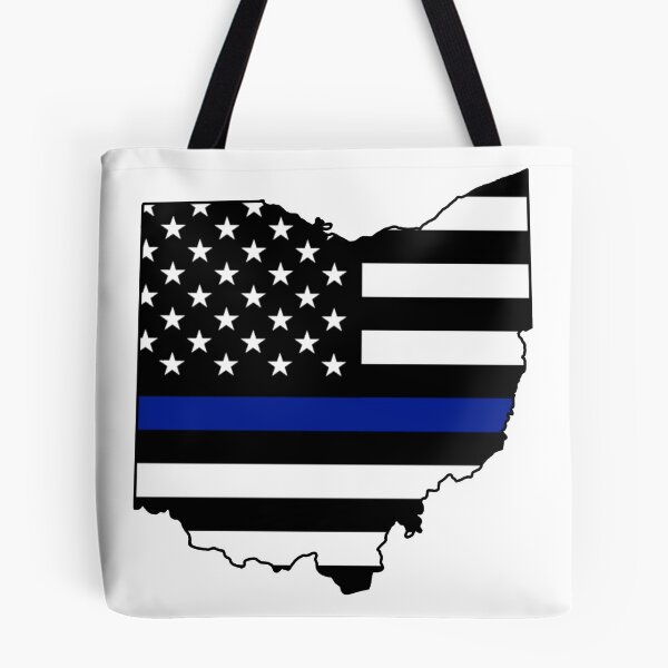 Item preview, Ohio Blue Line Flag designed and sold by condog313.