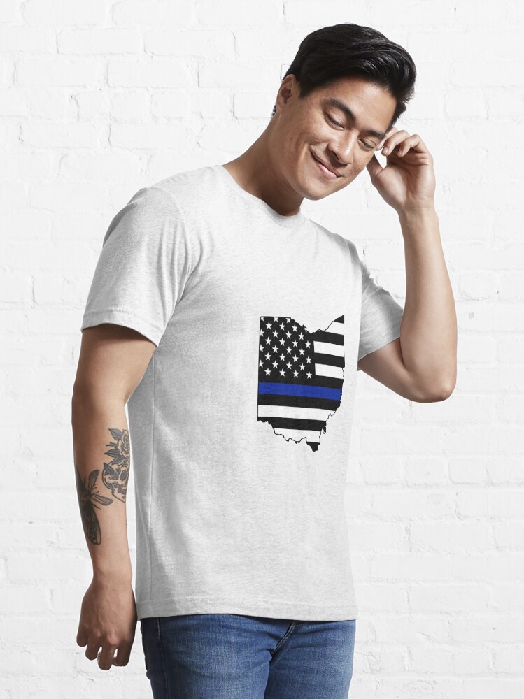 Carry the Ohio Flag T-shirt - Navy – Ohio is Home