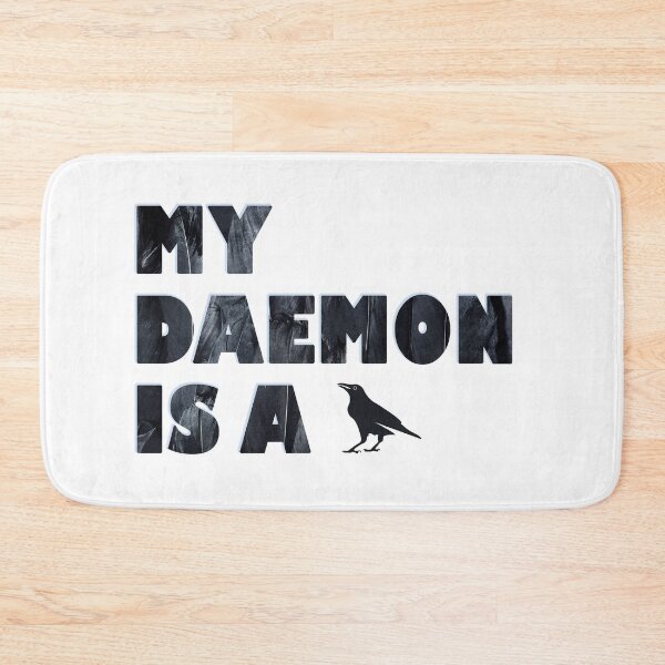 Item preview, MY DAEMON IS A RAVEN designed and sold by thebowtrucklesh.