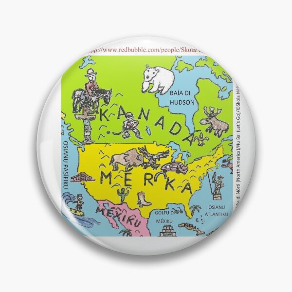 Artikelvorschau, Mérka di Nórti / Nordamerika entworfen und verkauft von SkolaNobu.