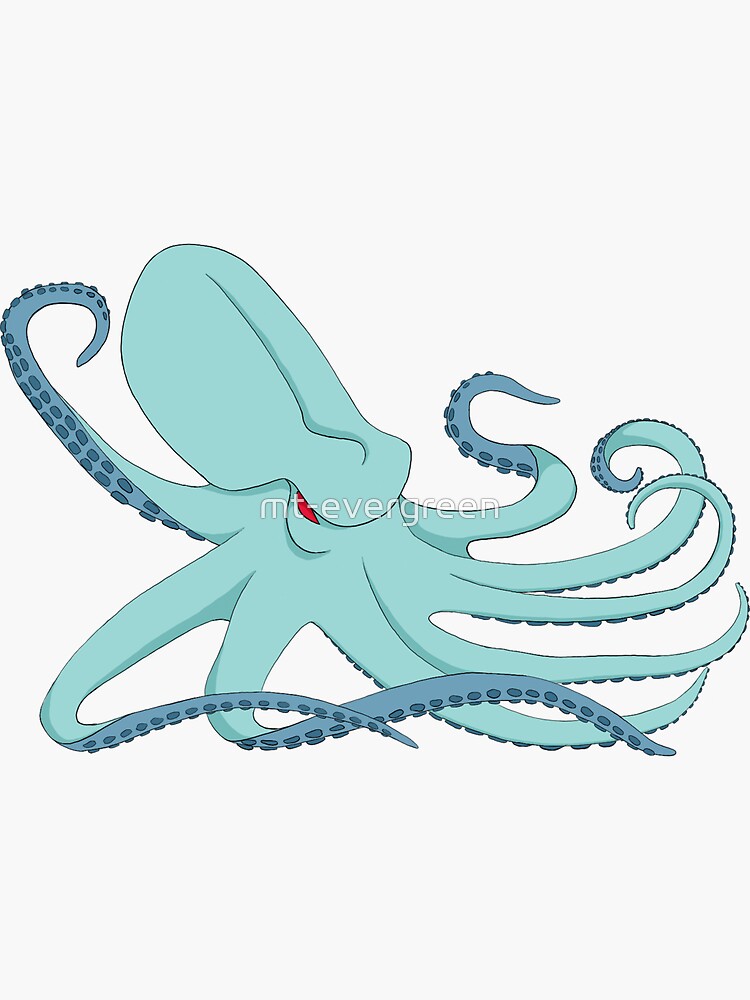 Seattle Kraken Octopus' Sticker