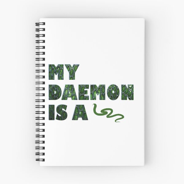Item preview, MY DAEMON IS A SNAKE designed and sold by thebowtrucklesh.