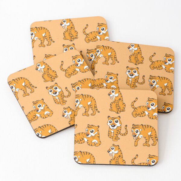 Item preview, Adorable Tiger Drawing Pattern designed and sold by SLAG-Creative.