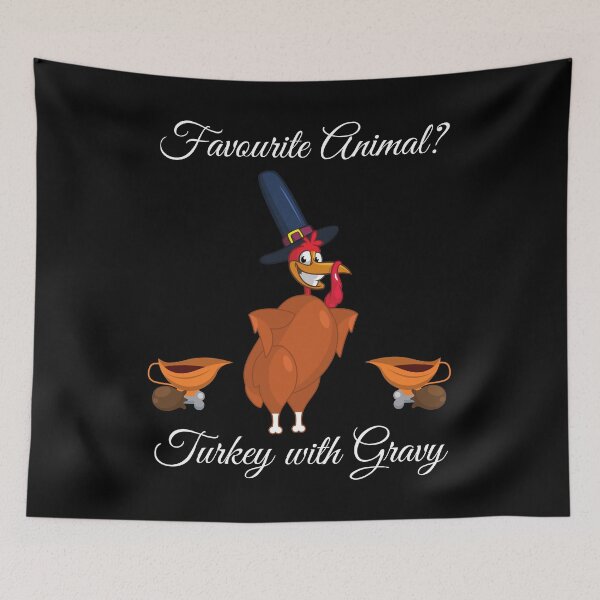 Item preview, Favourite Animal? Turkey Gravy Thanksgiving Fun designed and sold by RGVDesigns.
