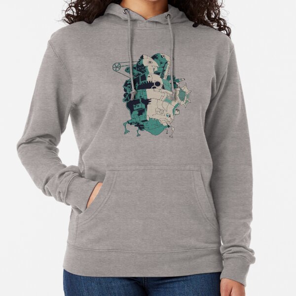 Le château en mouvement de Howl Sweat à capuche léger