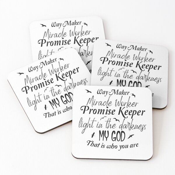 Item preview, Way Maker, Miracle worker, Promise Keeper, Light in the darkness, My God. That is you. designed and sold by Crystalsgraphix.