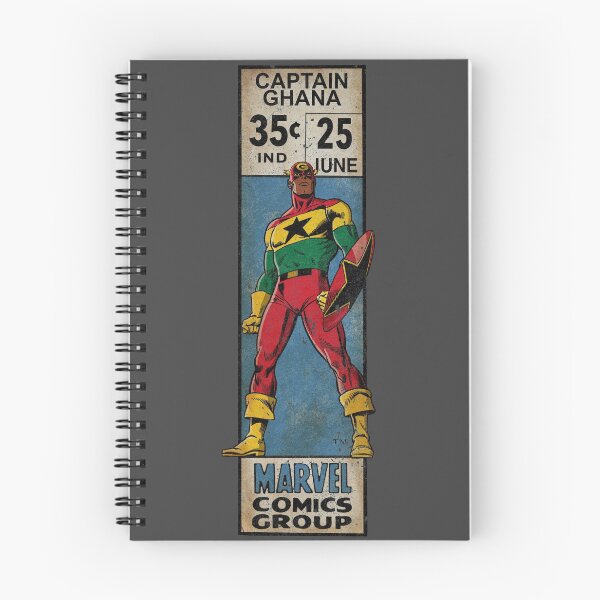 Item preview, Caja de esquina retro - Capitán Ghana designed and sold by 13thFloorDesign.