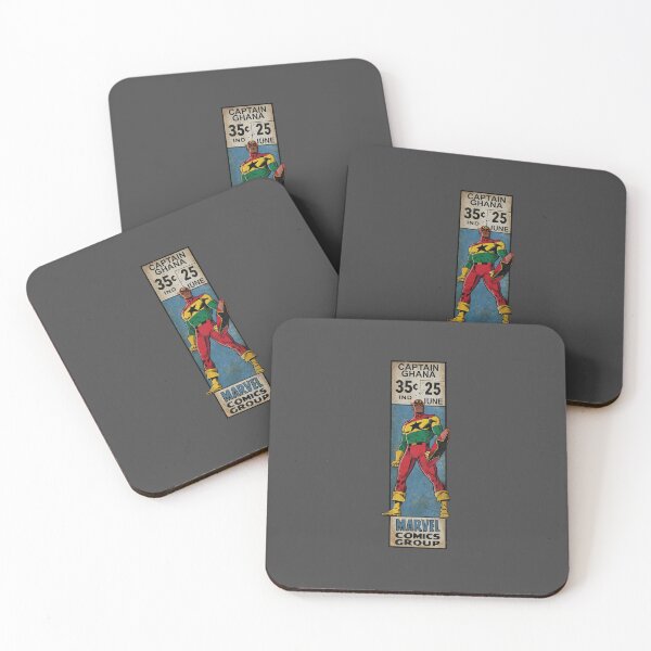 Item preview, Retro Corner Box - Captain Ghana designed and sold by 13thFloorDesign.