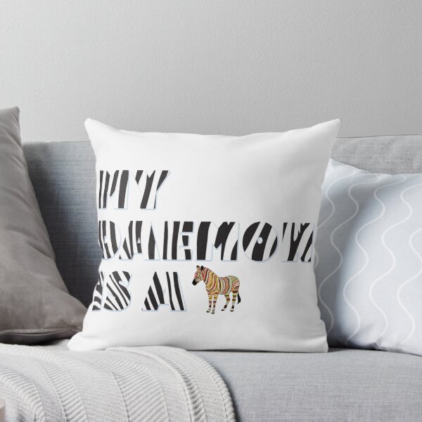 Item preview, MY DAEMON IS A ZEBRA designed and sold by thebowtrucklesh.