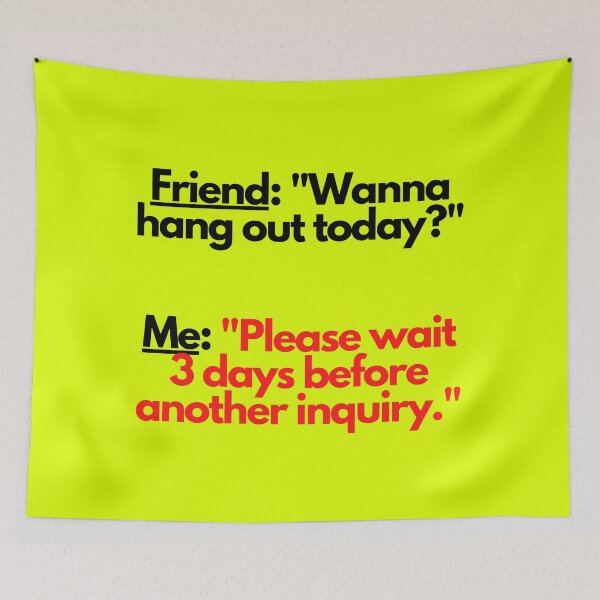 Item preview, The 3-day Introvert Recovery Period  designed and sold by mind-illusions.