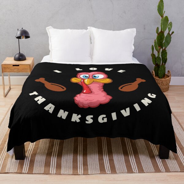 Item preview, I Love Thanksgiving Turkey Happy Holidays designed and sold by RGVDesigns.