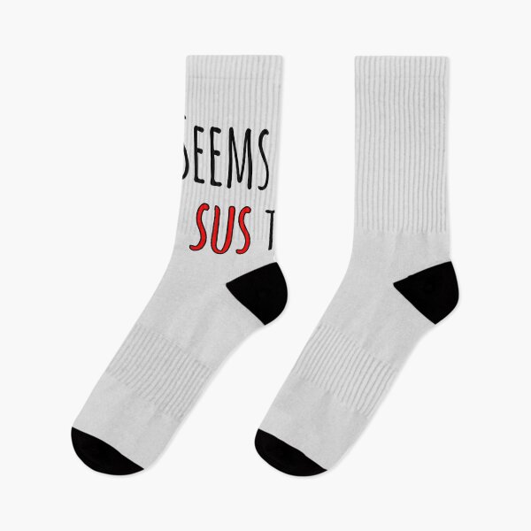 Item preview, Seems Kinda Sus to Me  designed and sold by HeyFellowKids.