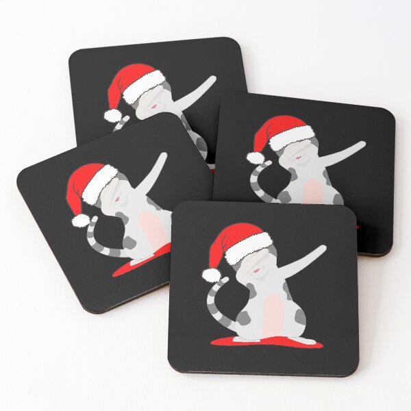 Item preview, Christmas Cat Dabbing - Funny christmas gift for cat lovers designed and sold by SouFashion.