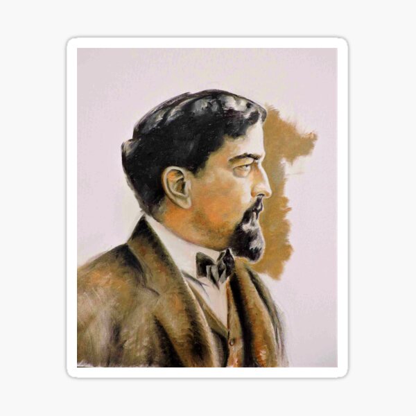 Item preview, Claude Debussy Portrait designed and sold by stayfree101.
