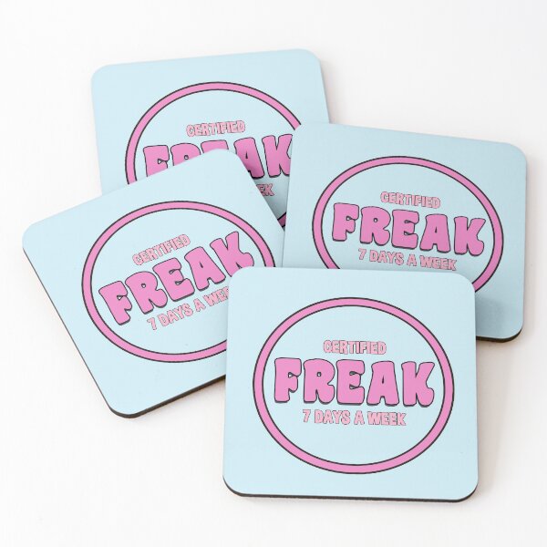 Item preview, Certified Freak, 7 Days a Week - Blue Badge  designed and sold by stickersbyLexy-.