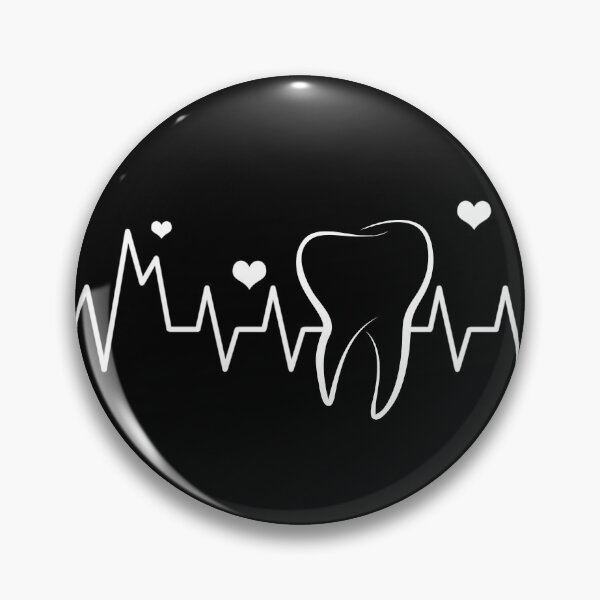 Item preview, funny tooth heart beats gift for dentist and dentist student  designed and sold by Drahmed.
