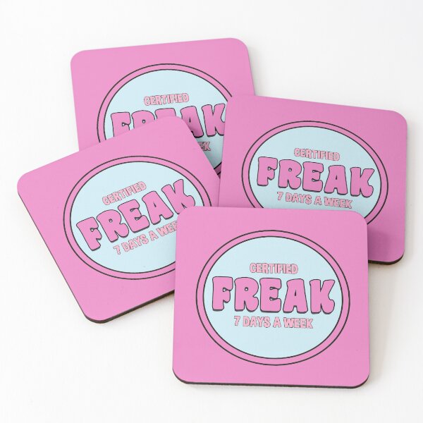 Item preview, Copy of Certified Freak, 7 Days a Week - Pink Badge  designed and sold by stickersbyLexy-.