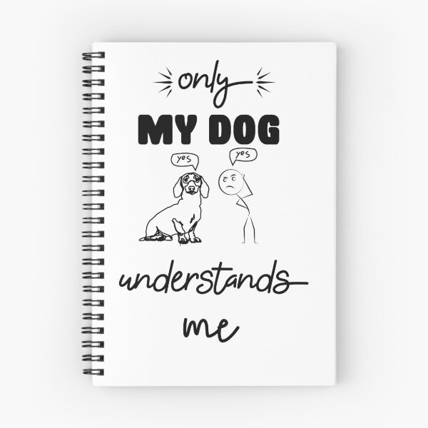 Item preview, Only My Dog Understands Me designed and sold by MedBoularouah.